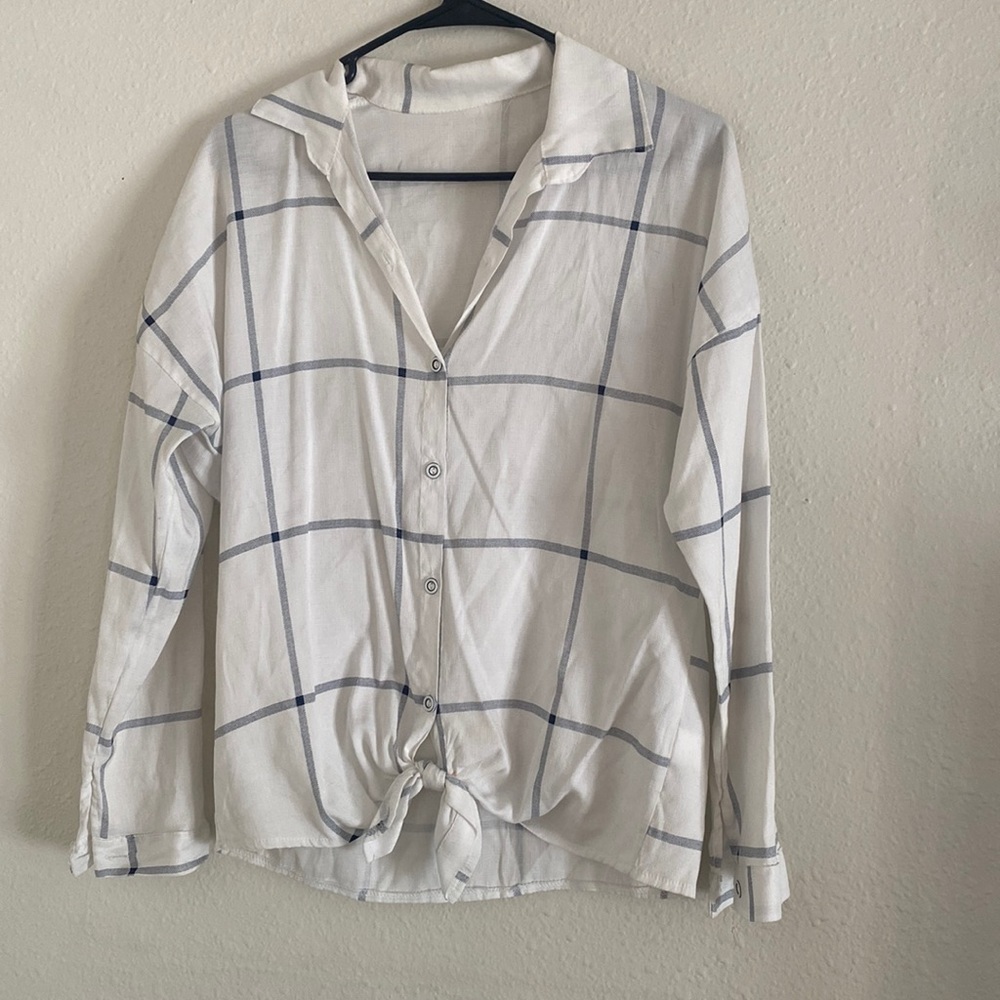 Plaid Button Down